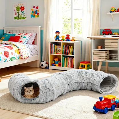 SnuggleCat™ – Tunnel soffice e regolabile per gatti